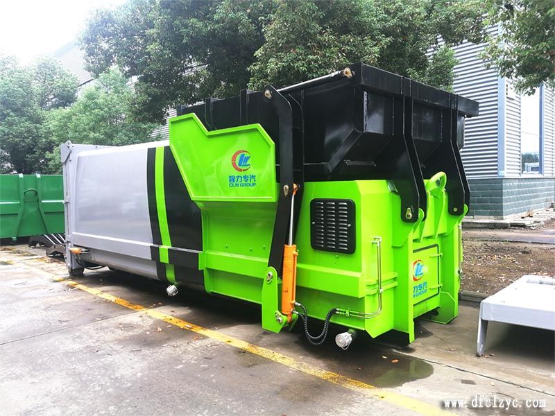 程力集團(tuán)移動(dòng)壓縮垃圾箱，大容量，零中轉(zhuǎn)，無(wú)污染