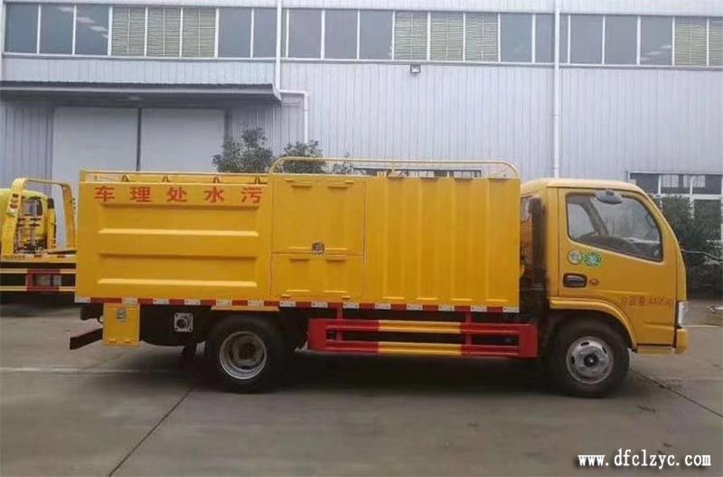 湖北程力東風多利卡污水處理車